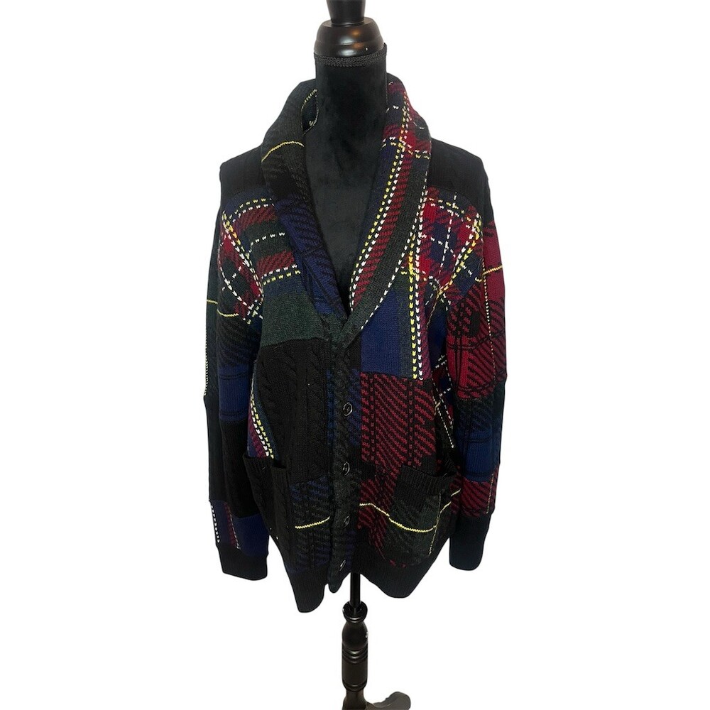 NWOT Vineyard Vines Cardigan Sweater Jacket Men's 100% Extra Fine Merino Wool - Picture 5 of 7